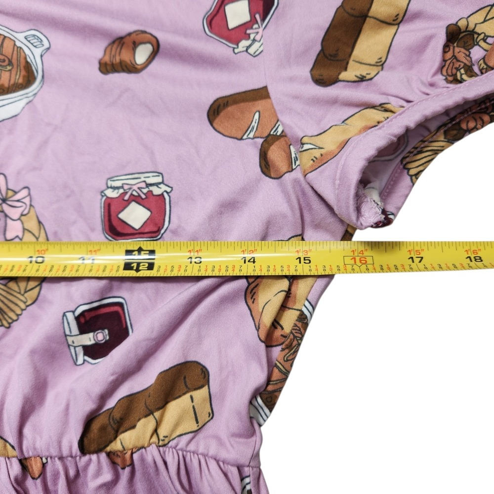 Kiki's Delivery Service Size Medium Sweets Dress Pink Peter Pan Collar Ghibli - Picture 7 of 11